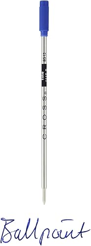 Miniatura 2 de Cross Recambio universal para bolígrafo, punta fina, azul, 1 paquete, (8512)