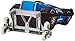 Fenza Racing Trolley - Childrens Carry-on Hand Luggage Racing Car Design (Blue)