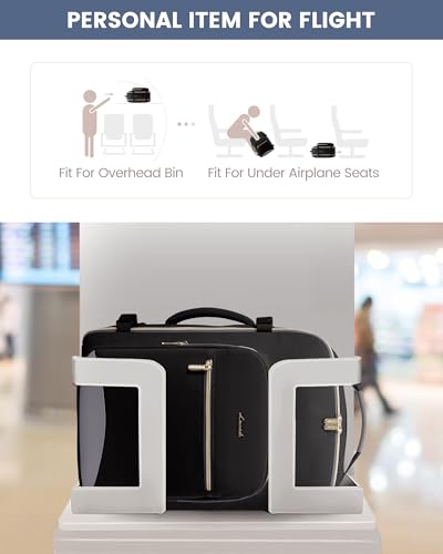 Image of LOVEVOOK 50L Travel Backpack Flight Approved Carry on Backpack,3 Packing Cubes,Waterproof Personal Item Travel Bag,TSA Carry on Luggage Suitcase Travel Essentials,Gifts for Women & Men,fits 18 inch Laptop