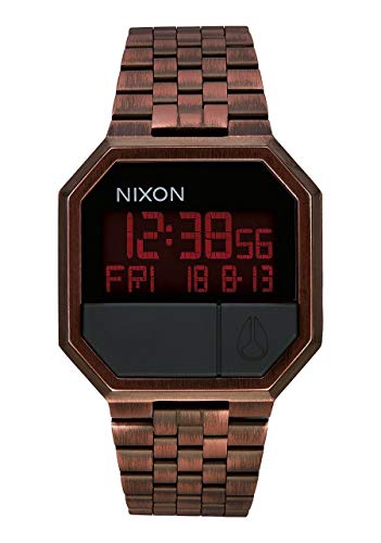 Preisvergleich Produktbild Nixon Unisex Erwachsene Digital Uhr mit Edelstahl Armband A158894-00