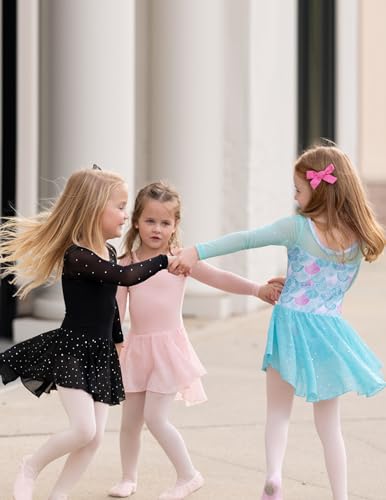 Zaclotre TZS006150_B_130 Toddler Girls Ballet Outfit Sparkly Ballerina Dress thumb #3