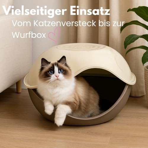 Katzenhaus Outdoor Hundehütte Katzenhaus Indoor Hundehaus Hundehütte Katzen Haus Katzenhütte Outdoor Wurfbox Katze Katzenhöle Katzenversteck