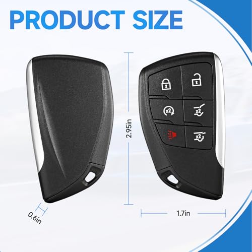 Mando a distancia de repuesto para GMC Yukon y Suburban, control de proximidad ID49 433 MHz 4