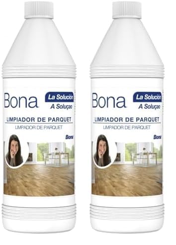 Bona - Limpiador especial para suelos de parquet 1 L (Paquete de 2)