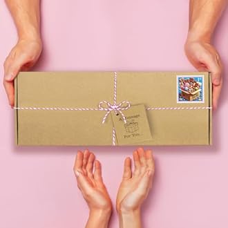 Happy Birthday Chocolate Gift Hamper, Letterbox Chocolate Selection Box of 10 Fullsize Dairy Milk Chocolate bars, ideal 13th 16th 18th 21st Birthday Gifts For her (Pink)