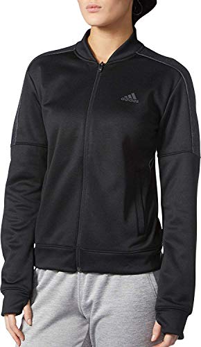 Addias Women's Team Issue Bomber Jacket (Large) Black Melange