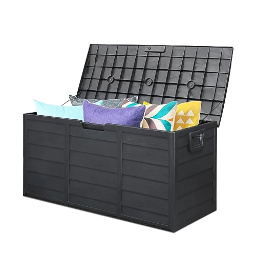 75-Gallon Waterproof Outdoor Deck Storage Box
