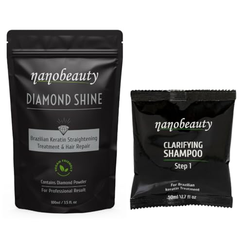 Nanobeauty Keratin Hair Straightening Kit 150ml