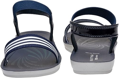Image of WALKAROO BLUE TYGA Womens Sandals for dailywear and regular use for Indoor & Outdoor