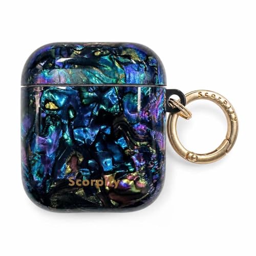 Étui AirPods 1 et 2 luxe rigide SCORPIFY : protection haut de gamme pour écouteurs femme