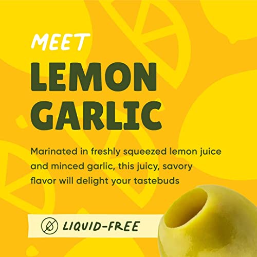 Freestyle Snacks Olive Snack Packs - As Seen on Shark Tank - Fresh Pitted Green Olives, 3 Flavors, Grown in Greece, Salty Snack, All Natural, Non-GMO, Sugar-Free, Keto - Variety Pack, 4oz (3 Pack)