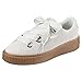 PUMA Platform Kiss Suede Damen Sneaker Blue Flower-Puma Silver 6.5