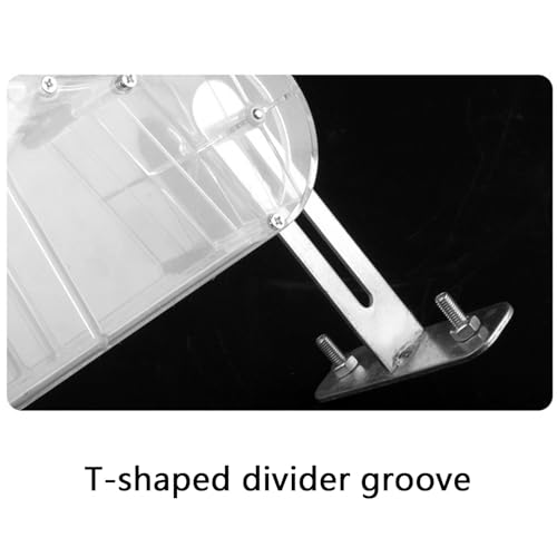 Housses de protection transparentes pour tronçonneuses de table de 17,8 à 25,4 cm