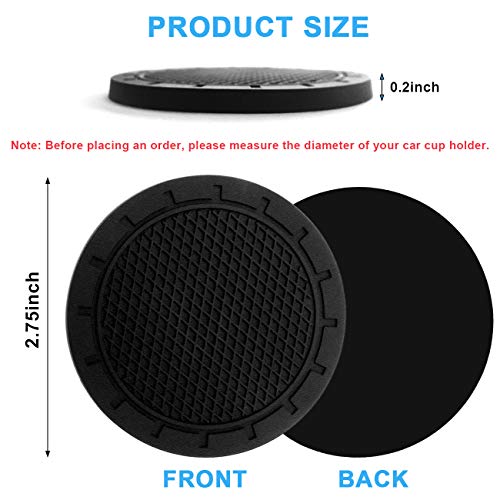 Portavasos ajustable plegable universal para auto 2Pcs miniatura 4
