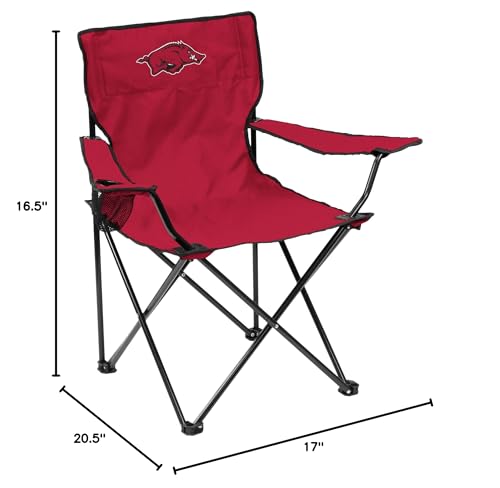 Logobrands 108-13Q Logo Brands Ncaa Arkansas Razorbacks Quad Chair thumb #1