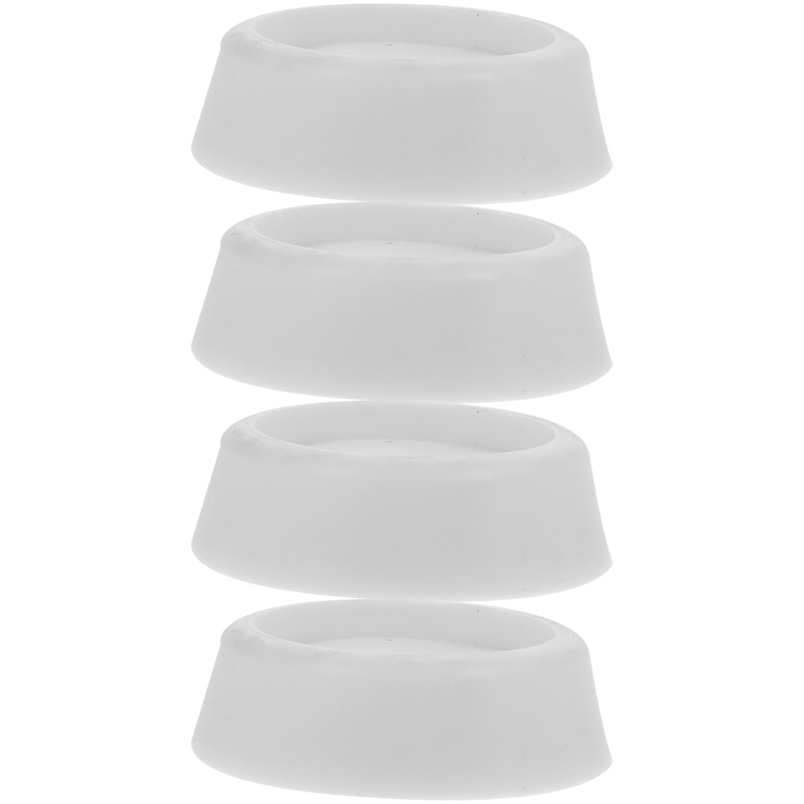 5 Set Tappetini Antivibrazione Da Piedi in Gomma Per Riduzione Rumore Stabilità Accessori Per Elettrodomestici Compatibili Con Lavatrice Asciugatrice 4 Pezzi*5