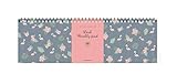 Iconic Weekly, Monthly Desk Pad Ver.2 / Pattern Scheduler (Weekly)