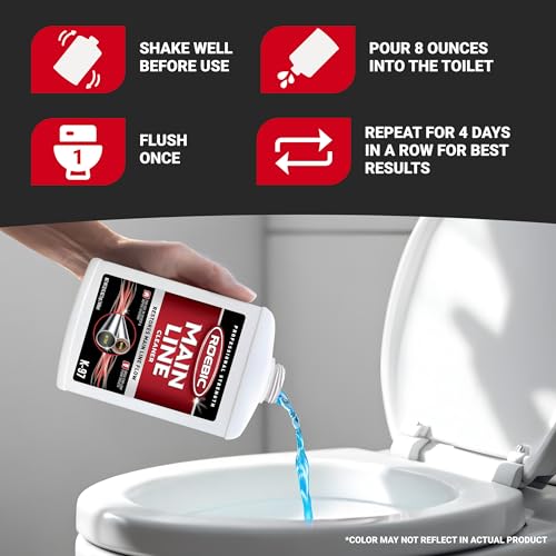 Roebic Laboratories, Inc. K-97 Main Line Cleaner, 32-Ounce