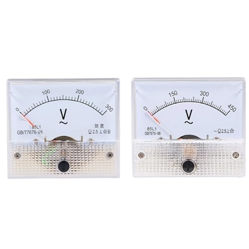 Voltmètre CA à aiguille 85L1 pour tableau électrique 300V