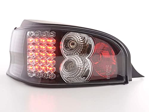Feux arrière Saxo 96-02 Noir Led optique de remplacement tuning