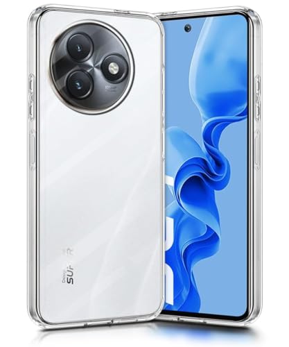 Image of COVERBLACK Soft Rubber Silicon Clear Case Back Cover Compatible for itel S24 (4G) - Transparent