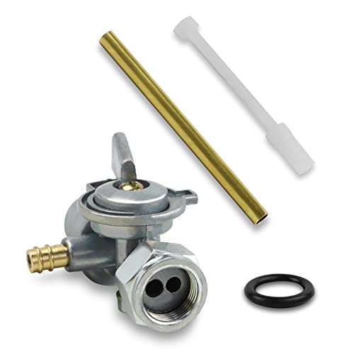 Image of FLYPIG Fuel Valve Petcock Switch Assembly for JT2 L5T YG1 YG5 YJ1 YJ2 | GTMX MX80 MX100 TY80 1963-183, For Yamaha RX50 RD60 YZ80 DT80 GT80 DT100, 367-24500-04-00