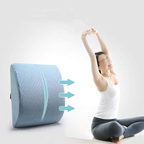 Coussin Lombaire et Coussin de Siège Ergonomique pour Corriger la Posture Assise