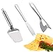 FansQ 3 juegos de herramientas para queso, espátulas para queso, cuchillo para cubitos, espátulas perforadas, cuchillo para mermelada de pan y espátula para aguacate.