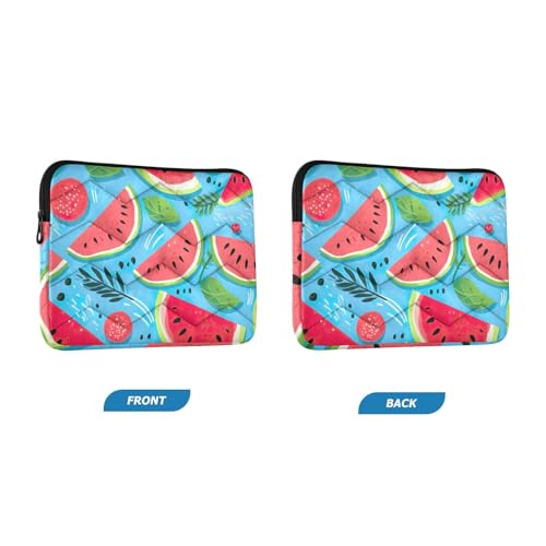 Funda para portátil 13-14 pulgadas con diseño de sandías miniatura 2