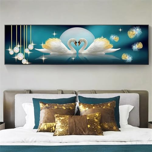 Diamond Painting Hiver 5D pour sublimer la décoration murale du salon