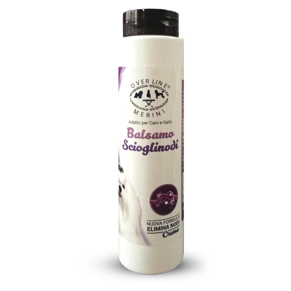 Entwirrungsbalsam für Hunde, pflegende Entwirrungs- und Glanzcreme für Hunde und Katzen, geeignet für langes, kurzes, krauses oder lockiges Fell, mit pflanzlichen Proteinen, 250 ml