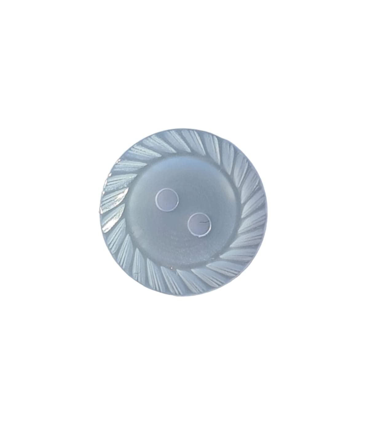 Mill Edge Baby Buttons 11.5mm,14mm and 16mm Sold in Packs of 10 Buttons (Pale Blue, 14mm)