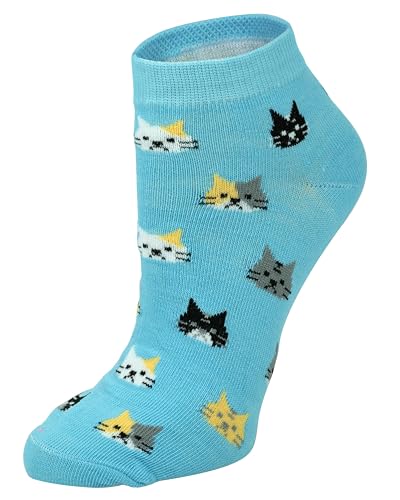 Image of Gelante 12-Pair Women's Ankle Socks, Colorful Comfortable Lightweight Breathable Athletic