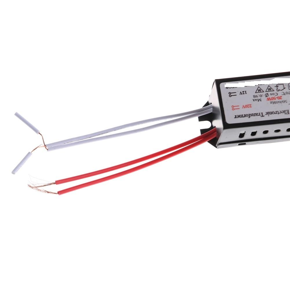 1 szt. AC 220 V do 12 V 20-50 W LED oświetlenie transformator lampa halogenowa sterownik elektroniczny zasilacz sieciowy