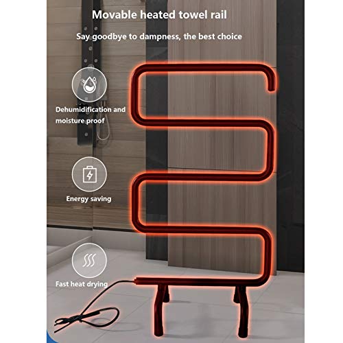 Toallero de pared calefactable ideal para baños pequeños que buscan comodidad 6