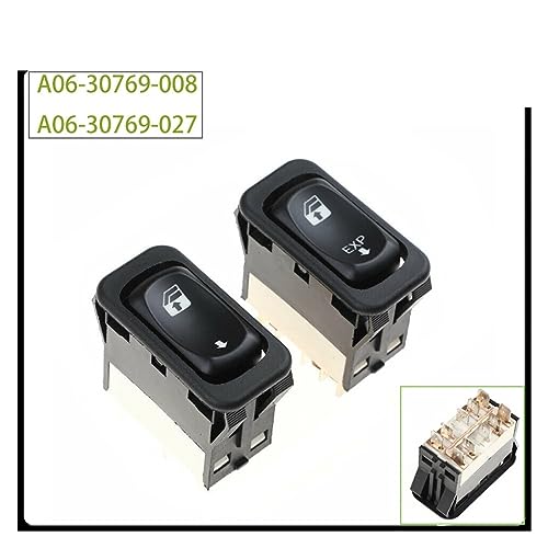 Interrupteur lève-vitre électrique avec commande principale haute précision A06-30769-008