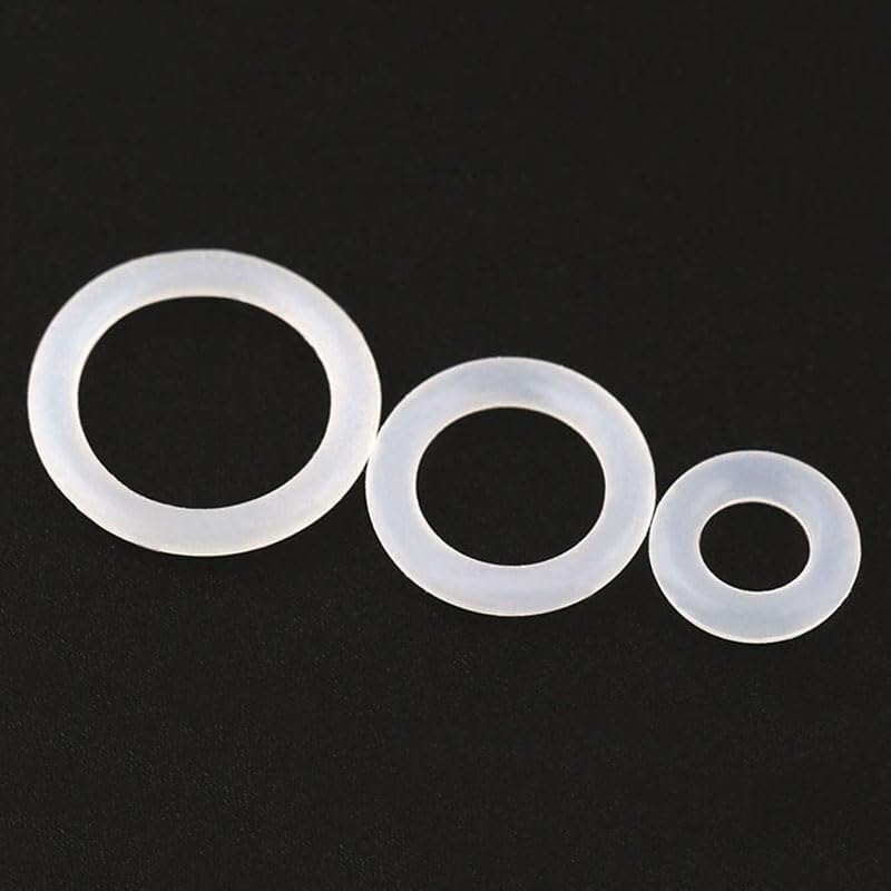Silikonowe pierścienie uszczelniające O-ringi Podkładka O-ring z gumy silikonowej Biała izolowana wodoodporna okrągła M3-M60(M45 X 3mm/10pcs)