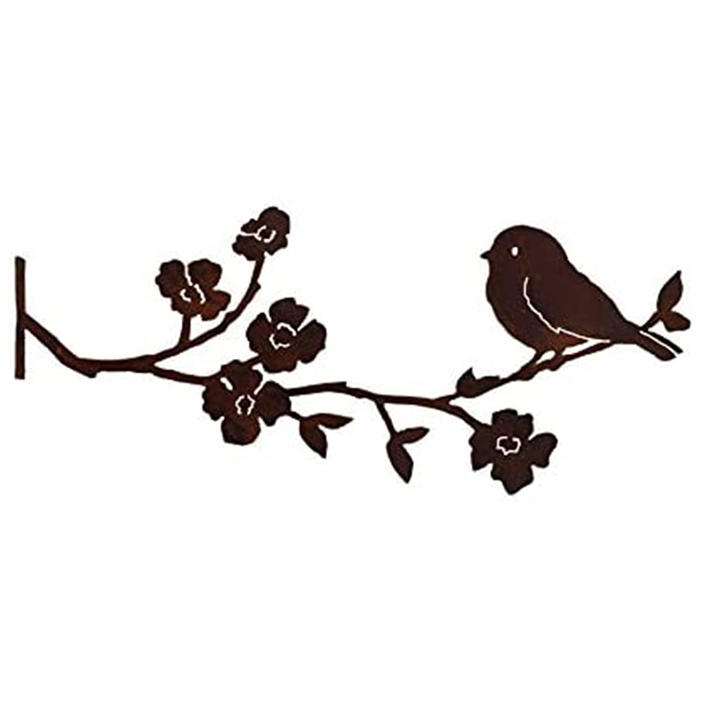 Fustelle Taglio Per Scrapbooking | Set Con Rami, Uccelli, Fiori, Casa, Erba, 15,8 X 15,4 Cm - 2