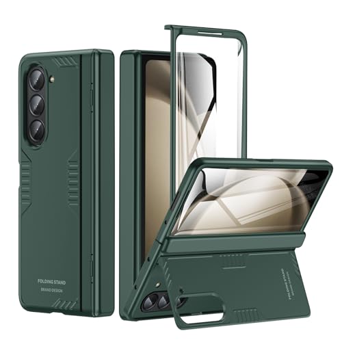 Coque Samsung Z Fold 5 idéale pour les voyages avec son stand et protège-charnière