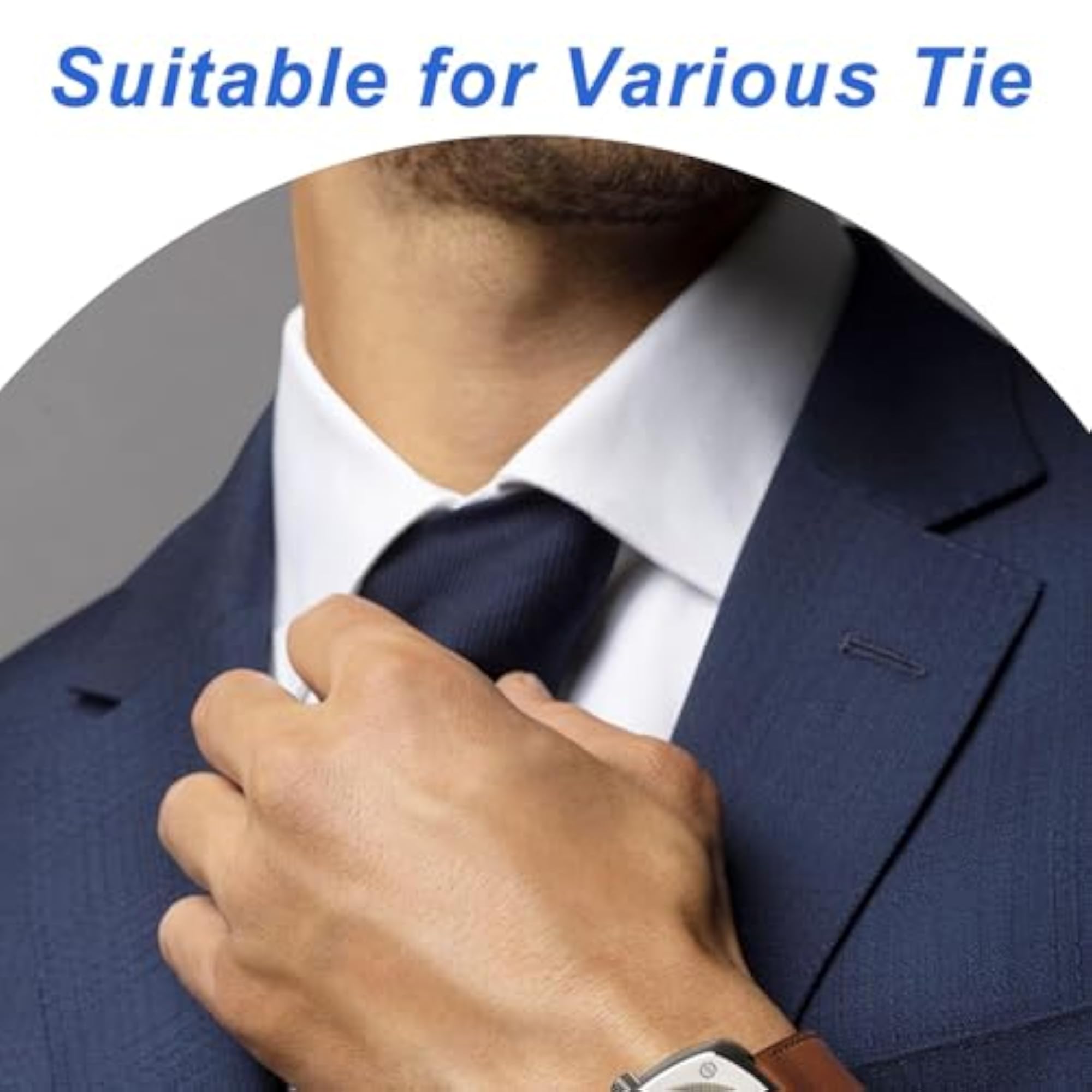 10 Pcs Triangle Tie Pin Set for Men, Formal Wear