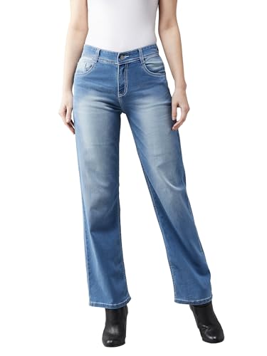 Image of Dolce Crudo High Rise Wide Leg Jeans for Women