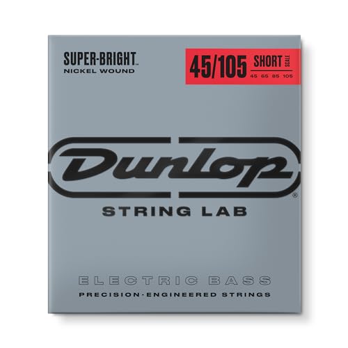 Cordes basse Jim Dunlop DBSBN45105S jeu de cordes nickel 45-105 pour basse 4 cordes