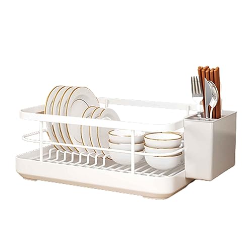 Égoutte-vaisselle anti-gouttes compact idéal pour les petits plans de travail