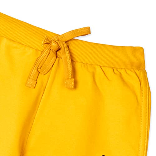 Image of Real Basics Premium Cotton Shorts for Girls - Regular Fit Printed Girl Shorts (Pack of 1)