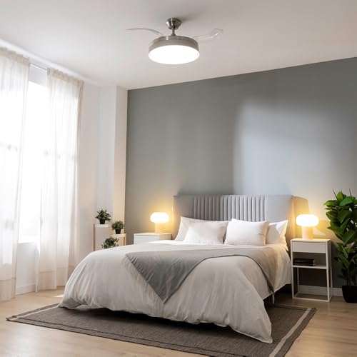Cecotec Deckenventilator EnergySilence Aero 4280 Invisible Steel, 106 cm – Ansicht 3