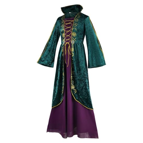 Disfraz de Halloween adultos con accesorios para niñas y vestidos de cosplay ajustables