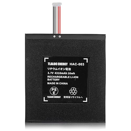 TLALOC ENERGY HAC-003 HAC-001 対応 バッテリーパック [PSE認証済] SwitchHAC-003用バッテリー 3.7V 4310mAh リチウムイオン電池
