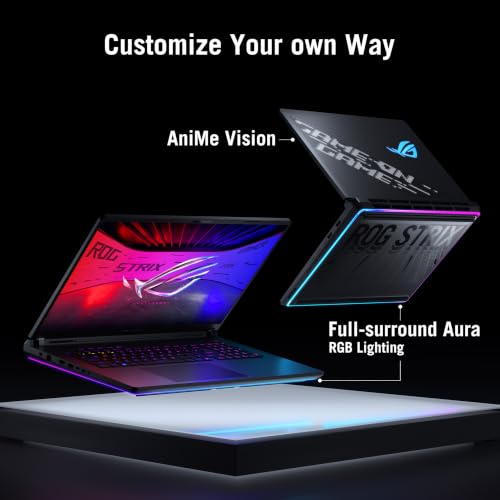 Image of ASUS ROG Strix Scar 18 (2026),Intel Core Ultra 9 (Series 2),RTX 5080-16GB,32GB RAM (Upgradeable),1TB SSD,4K FHD+,18 inch(45 cm),Win 11,M365 Basic(1Y),Office 24,Black,3.7 Kg,G835LWG-TQ363WS,Gaming Laptop