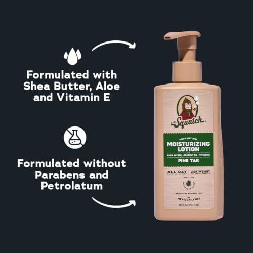 Dr. Squatch Natural Hand and Body Lotion for Men (10 fl oz, 2-Pack) - image 6