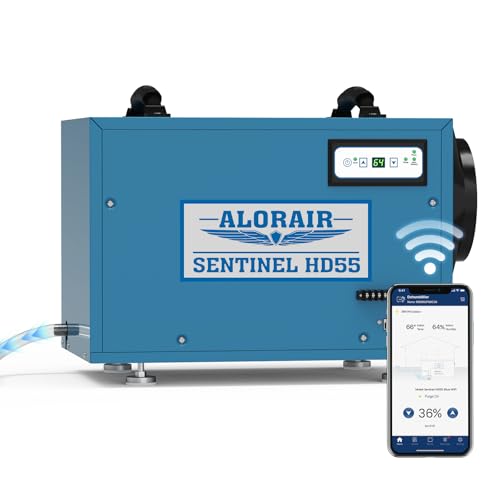 ALORAIR Wi-Fi Crawlspace Dehumidifier, 113 Pint...